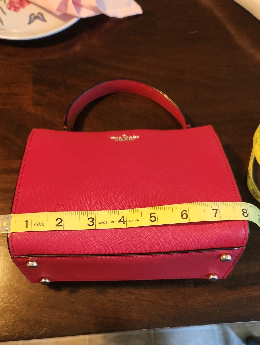 Kate Spade Red Leather Handbag - Picture 3 of 4